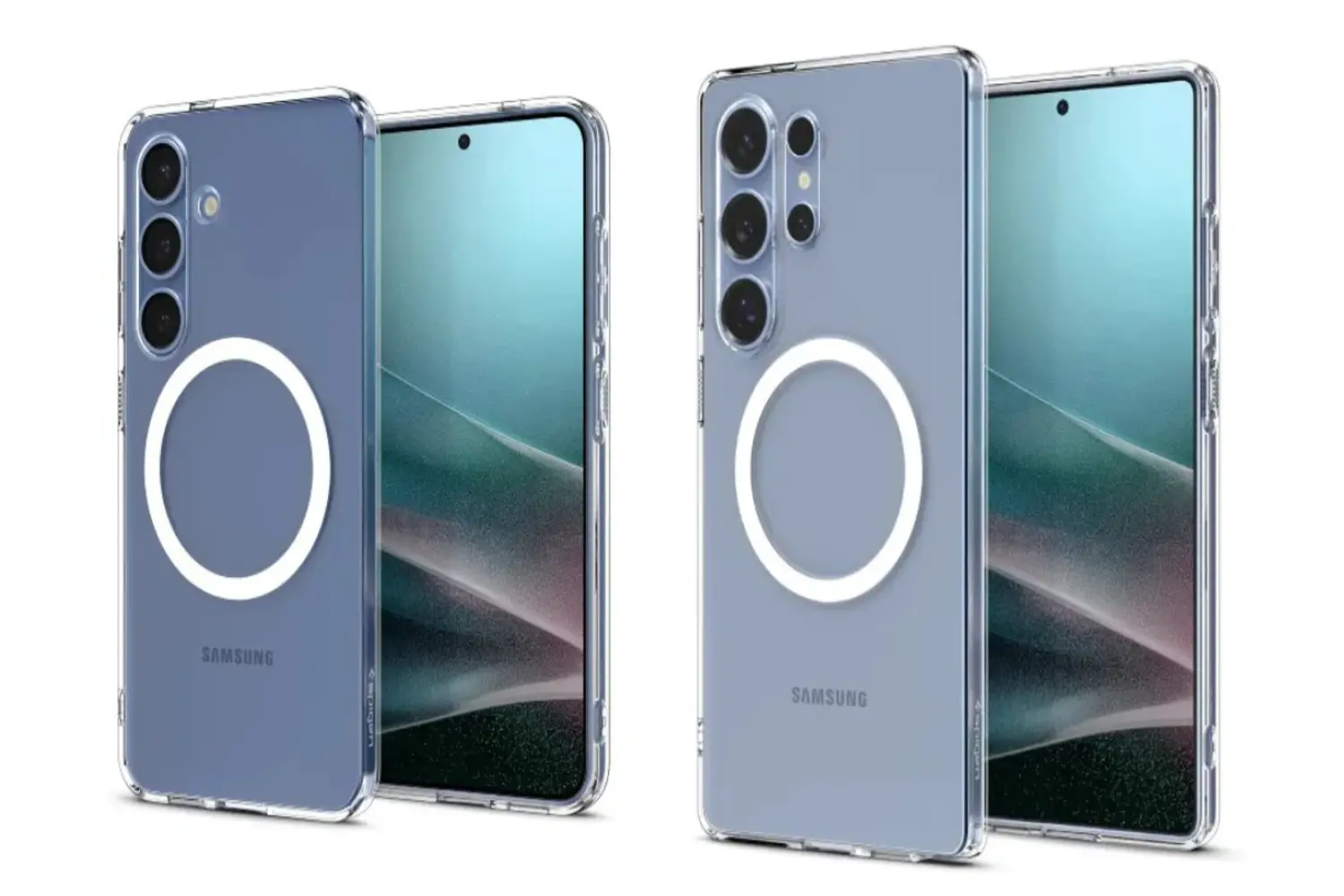 Опубликованы рендеры Galaxy S25 Ultra и S25+ с поддержкой магнитной зарядки