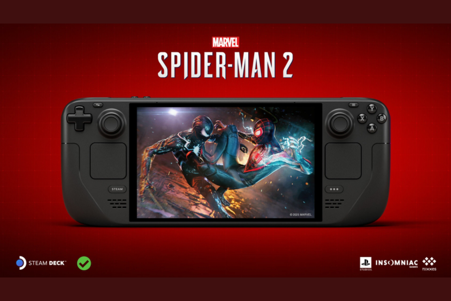 Marvel’s Spider-Man 2 теперь полностью совместим со Steam Deck