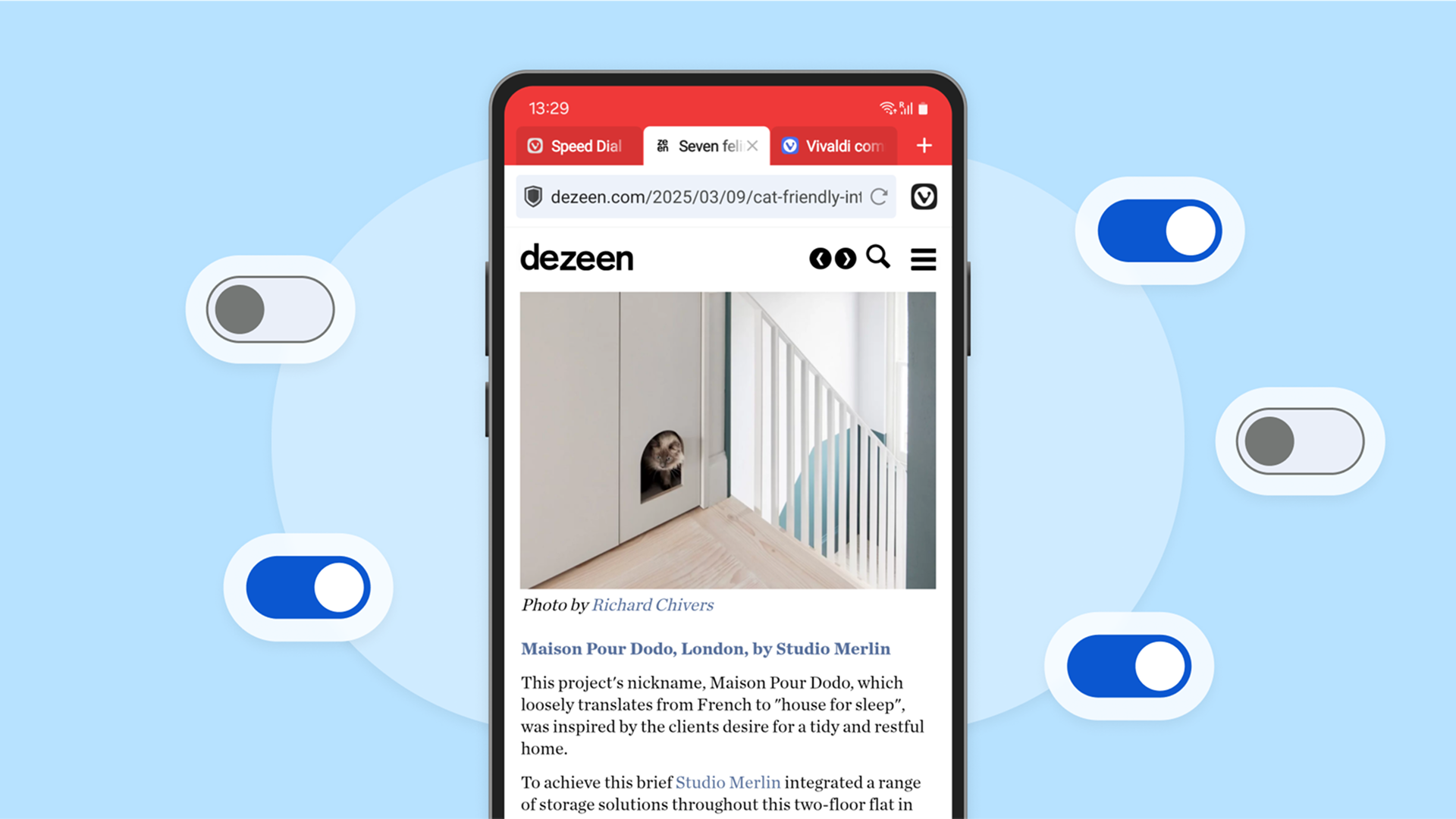 Релиз Vivaldi 7.2 для Android: тонкая настройка управления