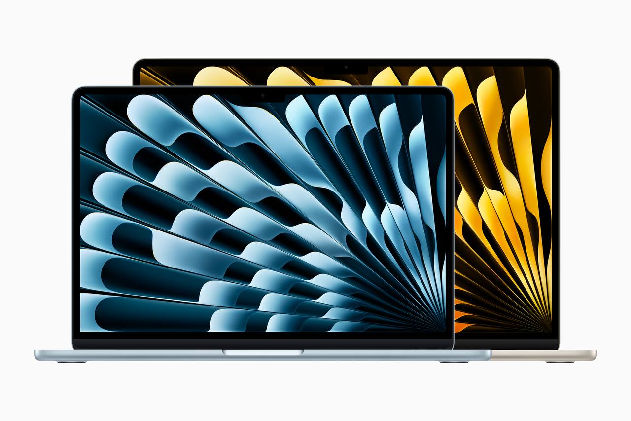 Apple представила MacBook Air с чипом M4 — с диагоналями 13,6 и 15 дюймов