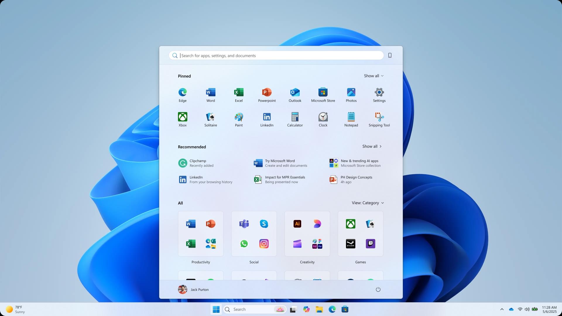 Microsoft рассказала, как создавали новое меню «Пуск» для Windows 11