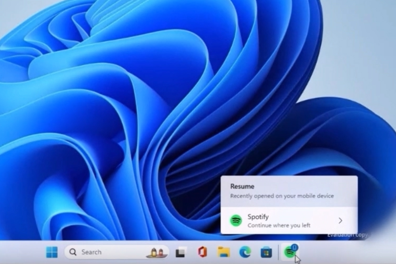 Windows 11 получит функцию «Продолжить на другом устройстве» — аналог Handoff из macOS для плавного перехода с телефона на ПК