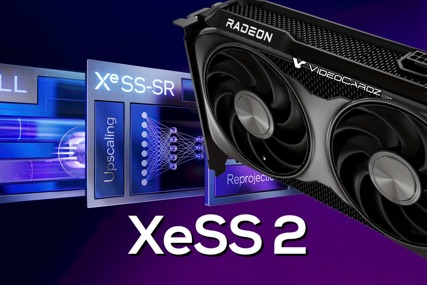 Технология Intel XeSS 2 теперь работает на видеокартах AMD и NVIDIA