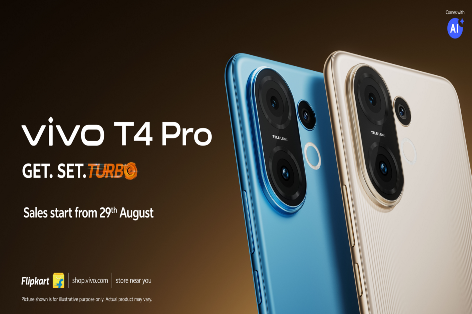 Vivo T4 Pro 5G: премиальный смартфон среднего класса с 3x перископом и батареей 6500 мА·ч