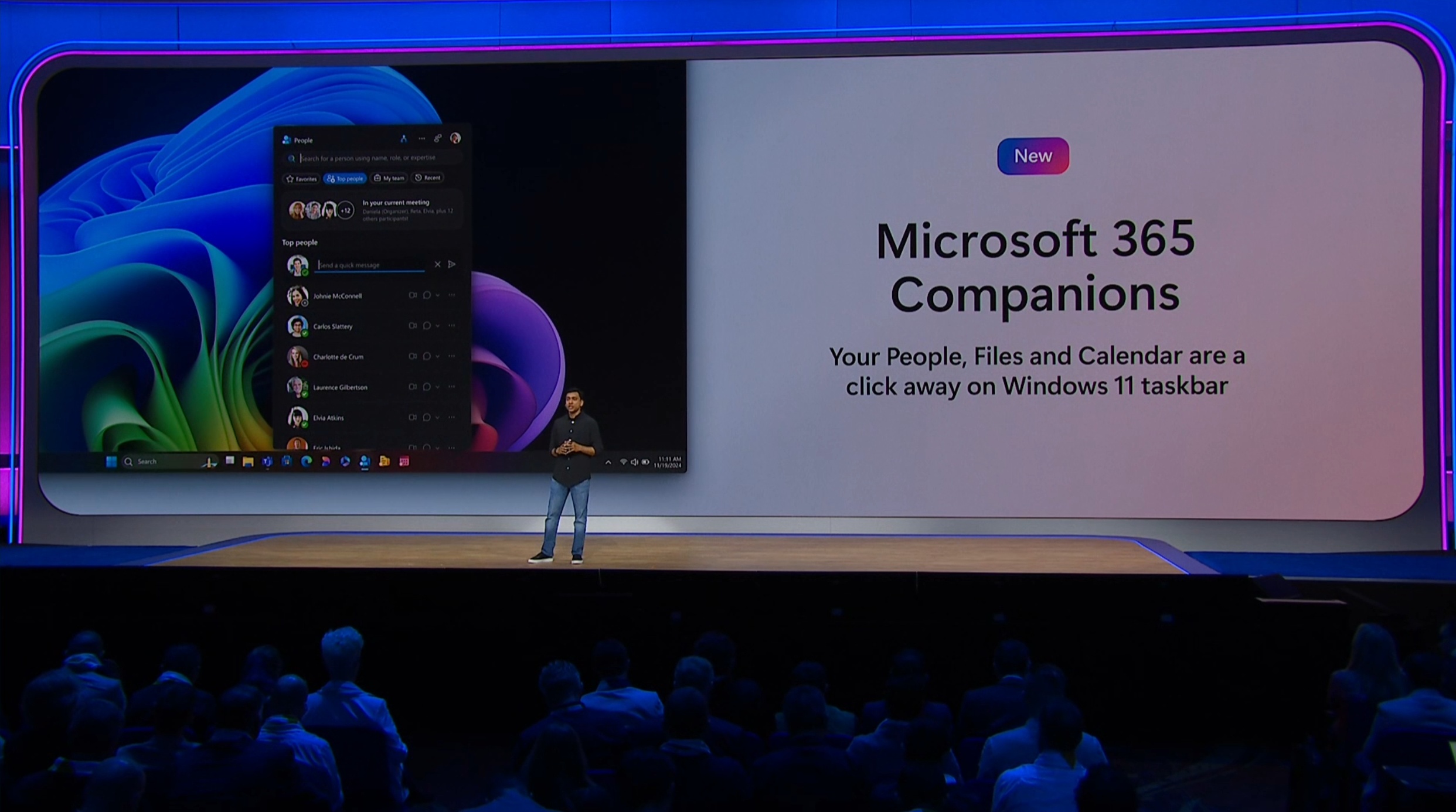 Контакты, файлы и календарь теперь на панели задач Windows 11: Новая функция Microsoft 365 Companions