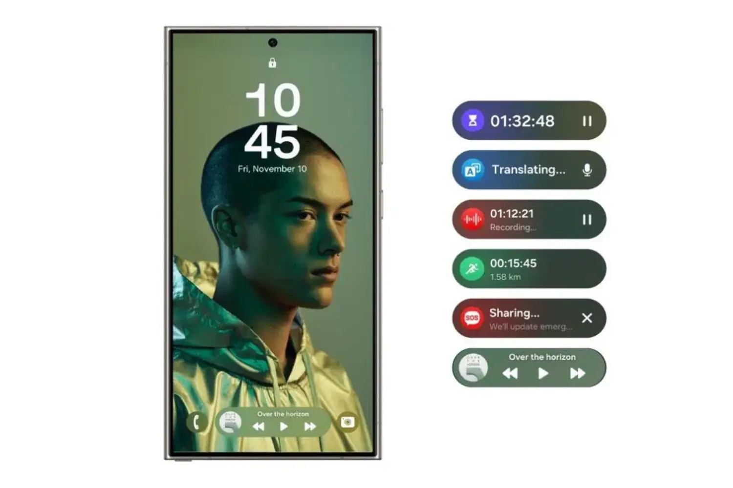 Samsung представила Now Bar: ключевой элемент интерфейса One UI 7