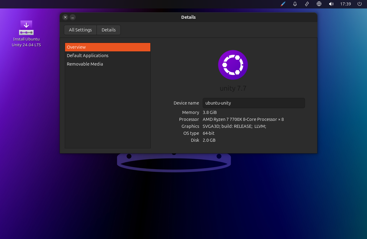Ubuntu Unity без поддержки: релиз 25.10 отменён, проект под угрозой