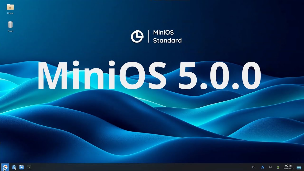 MiniOS 5.0.0: Лёгкий модульный дистрибутив Linux на базе Debian 13, работающий напрямую с USB-накопителя