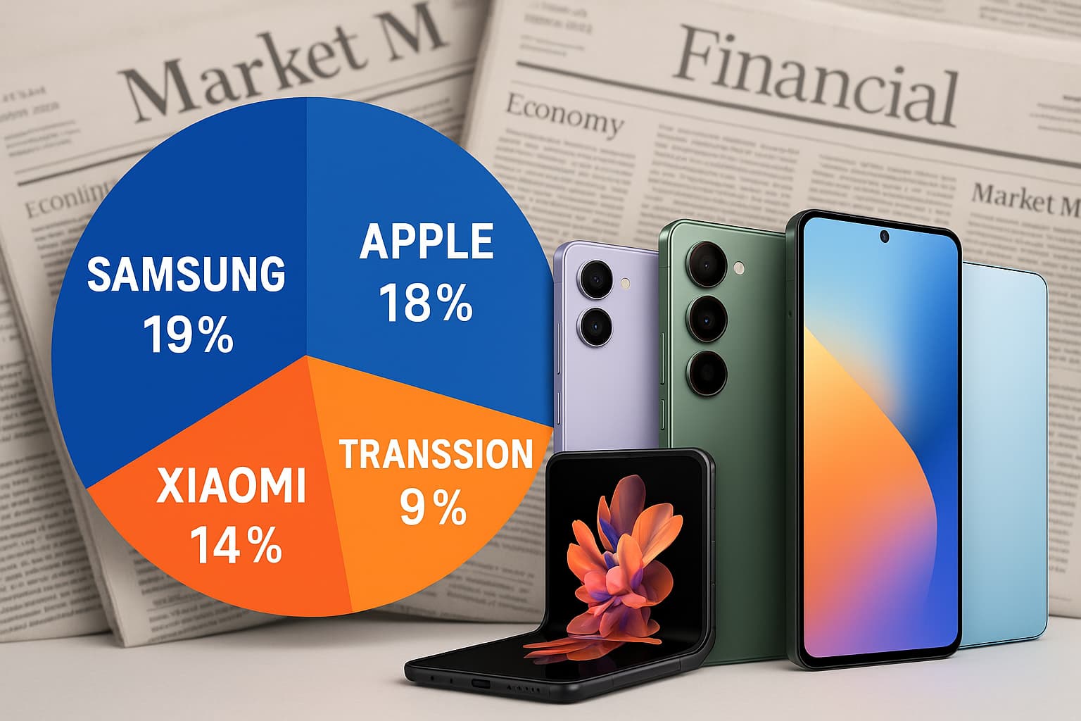 Samsung вновь стала лидером по мировым поставкам смартфонов в Q3 2025