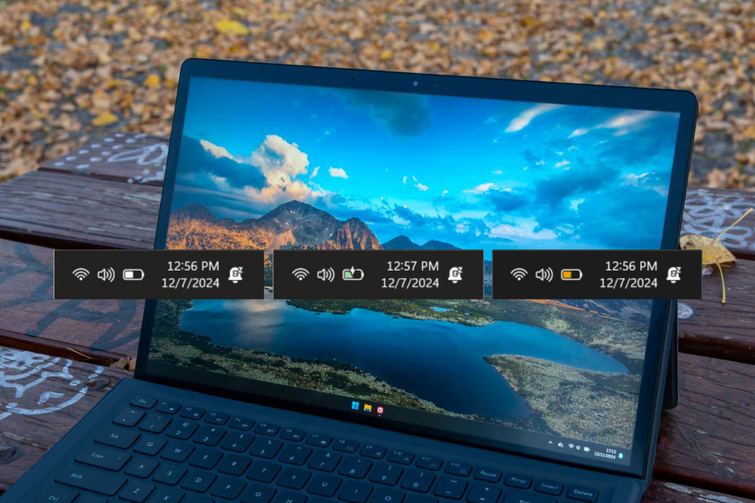 Как включить новый индикатор батареи в Windows 11